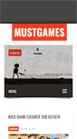 Mobile Screenshot of mustgames.com